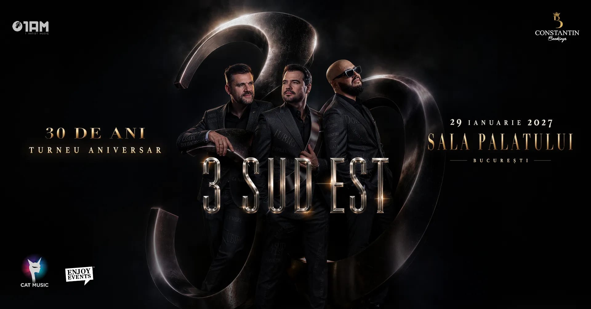 3 SUD EST - 30 de ani - Concert Aniversar - BUCUREȘTI